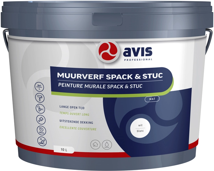 AVIS MUURVERF SPACK & STUC MAT